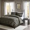 Woolrich   100% Cotton Duvet Cover Bedding Set - Full/Queen - Black/Tan